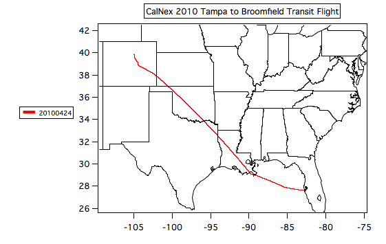 20100424 FL-CO transit flight track map