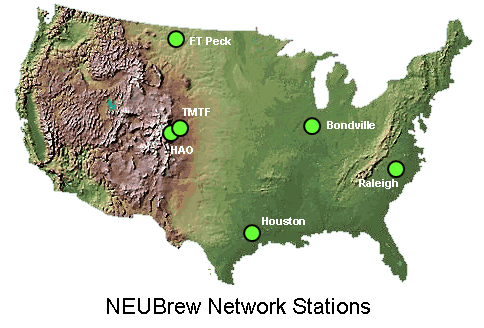 Brewer Network Site Map